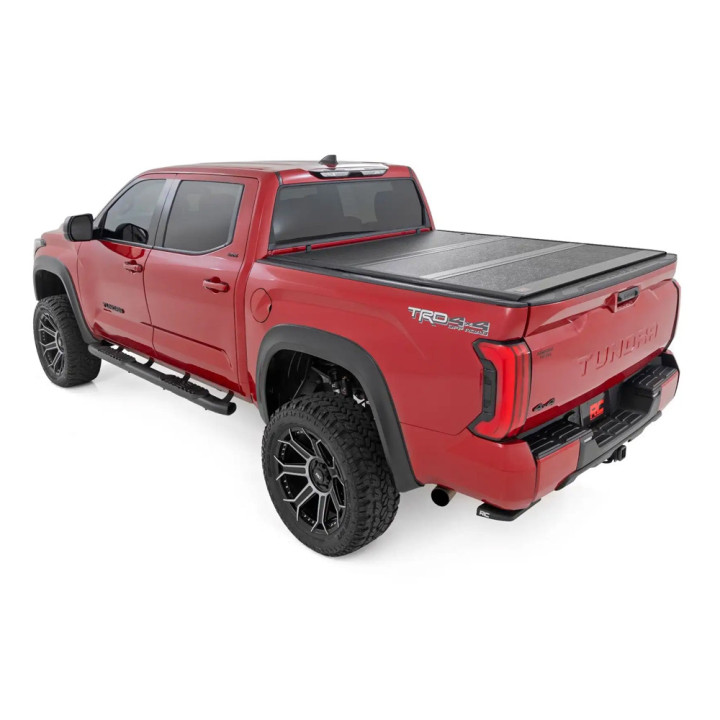 Închidere de Benă Tip Capac, Rough Country Tri-Fold, Toyota Tundra Lungime Benă 5.7 Feet 2014 - Prezent - EDK.ro