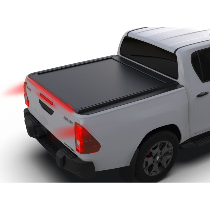 Electronically Assisted Roll Top Tonneau Bed Cover, Tessera 4x4 Roll+, Toyota Hilux Double Cab 2016 - 2026 - EDK.ro