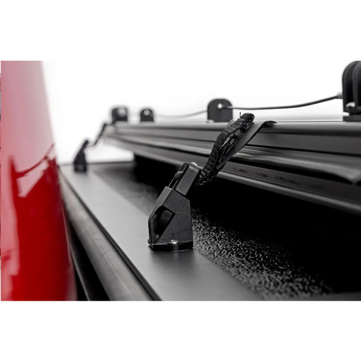 Lid Tonneau Bed Cover, Rough Country Tri-Fold, Toyota Tundra Bed Length 5.7 Feet 2014 - Present - EDK.ro