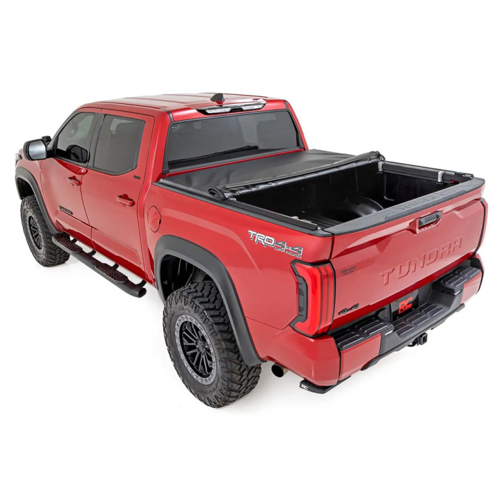 Soft Top Tonneau Bed Cover, Rough Country Roll, Chevrolet Colorado / GMC Canyon Bed Length 5.7 Feet 2014 - 2029 - EDK.ro