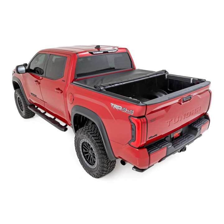 Soft Top Tonneau Bed Cover, Rough Country Roll, Chevrolet Colorado / GMC Canyon Bed Length 6.7 Feet 2014 - 2057 - EDK.ro