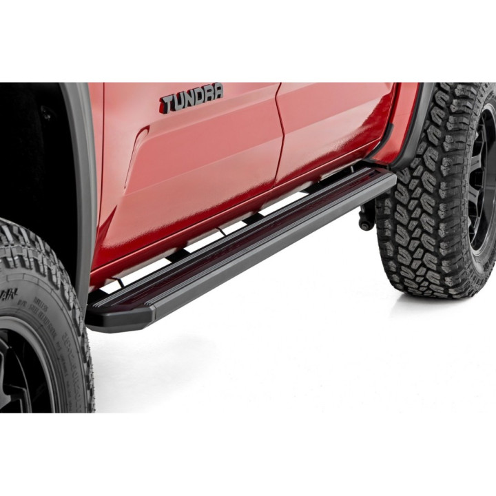 Side Steps, Rough Country Multi-Color LED, Toyota Tundra 2022 - Present - EDK.ro