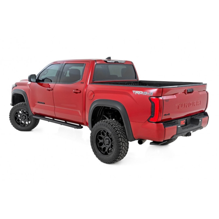 Side Steps, Rough Country Multi-Color LED, Toyota Tundra 2022 - Present - EDK.ro
