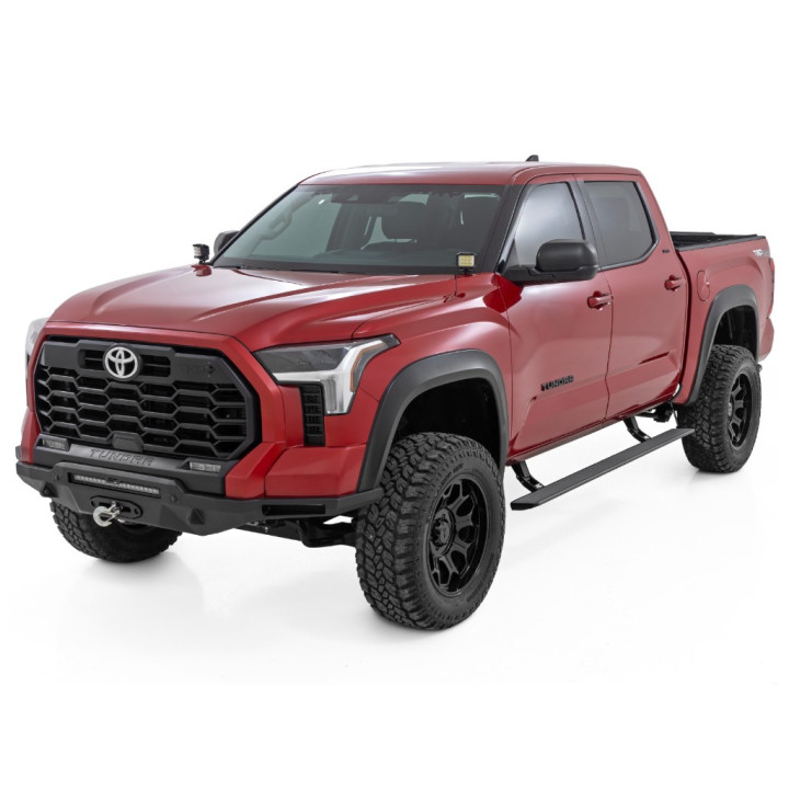 Electric Side Steps, Rough Country HT-Series, Toyota Tundra 2022 - Present - EDK.ro