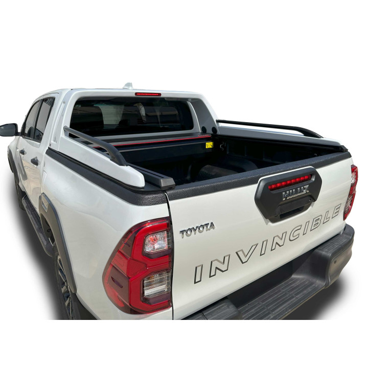 Închidere de Benă Tip Rulou Electric, Tessera 4x4 Roll+, Toyota Hilux Cabină Dublă 2016 - 2026 - EDK.ro