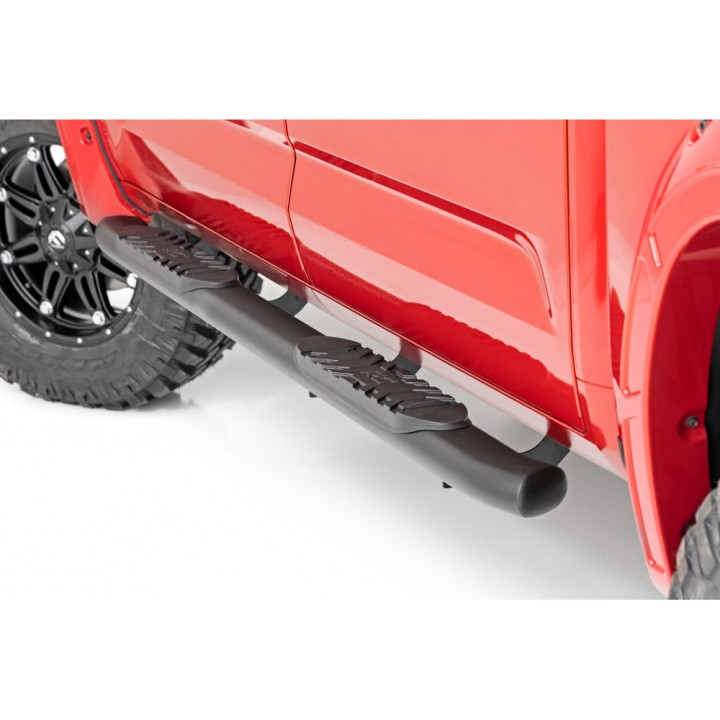 Praguri Laterale, Rough Country Oval Nerf Step, Toyota Tundra 2022 - Prezent - EDK.ro