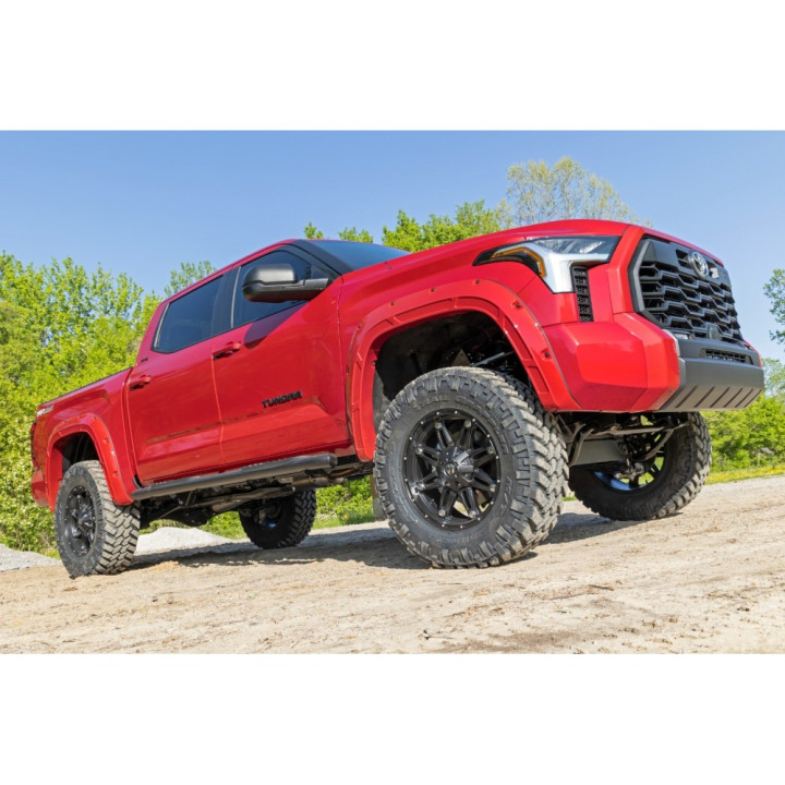 Praguri Laterale, Rough Country Oval Nerf Step, Toyota Tundra 2022 - Prezent - EDK.ro