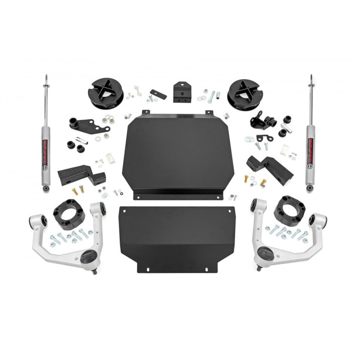 Kit de Ridicare, Rough Country Lift 3.5 Inch, Toyota Tundra 2022 - Prezent - EDK.ro
