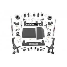 Lift Kit, Rough Country Lift 4 Inch, Toyota Tundra 2022 - Present - EDK.ro