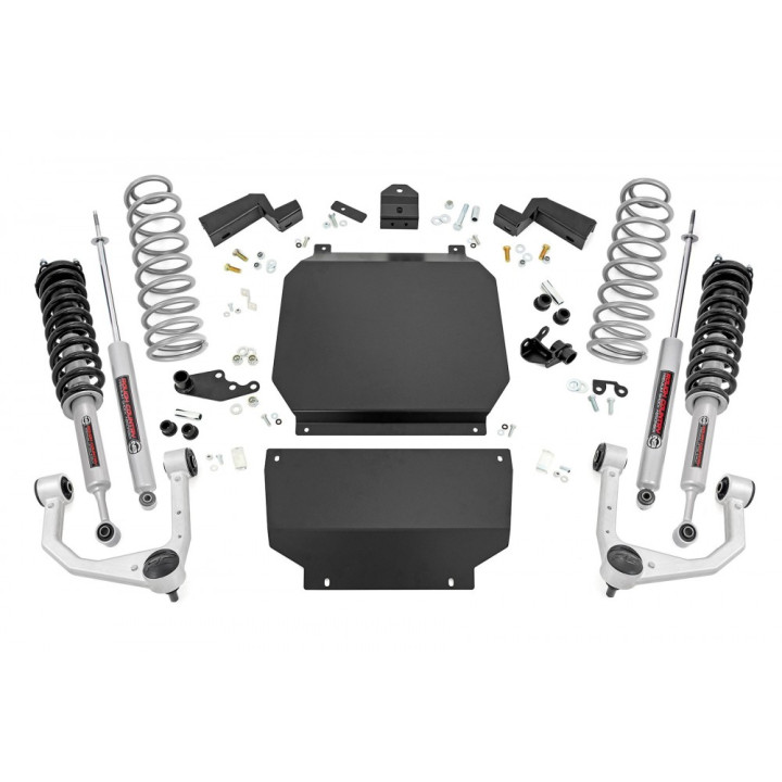 Lift Kit, Rough Country N3 Lift 3.5 Inch, Toyota Tundra 2022 - Present - EDK.ro