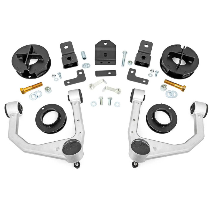 Suspension Lift Kit Trd Pro Series, Rough Country Lift 2.5 Inch, Toyota Tundra 2022 - Present - EDK.ro