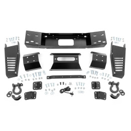 Hidden Winch Mounting Plate, Rough Country, Toyota Tundra 2022 - Present - EDK.ro