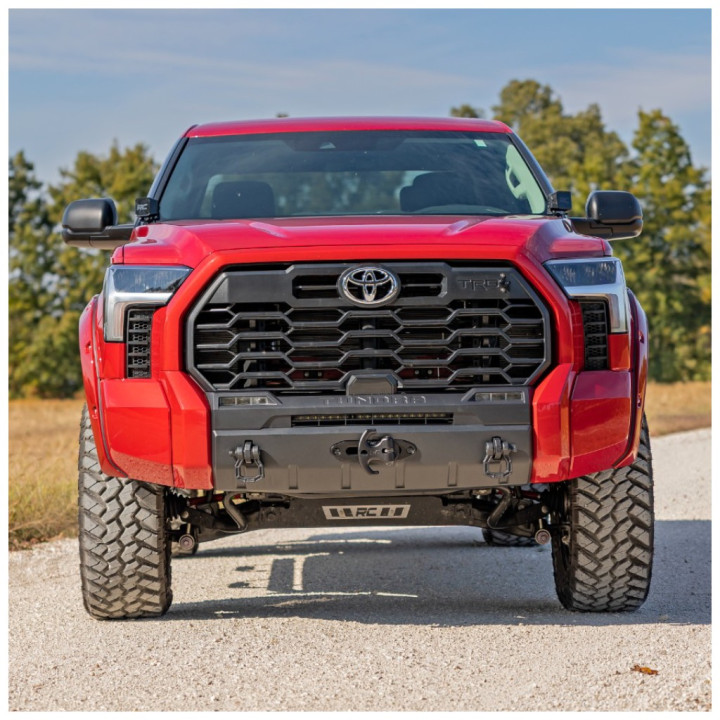 Hidden Winch Mounting Plate, Rough Country, Toyota Tundra 2022 - Present - EDK.ro
