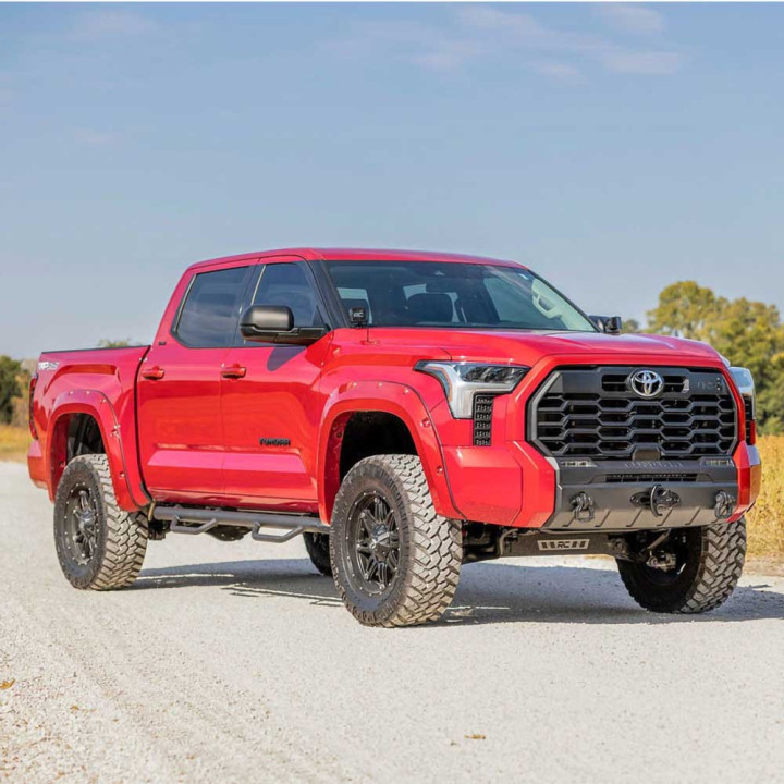 Extensii Aripi Față și Spate, Rough Country Traditional Pocket, Toyota Tundra 2022 - Prezent - EDK.ro