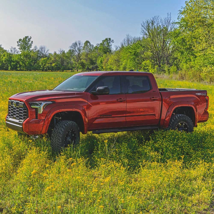 Front and Rear Fender Flares, Rough Country Defender Pocket, Toyota Tundra 2022 - Present - EDK.ro