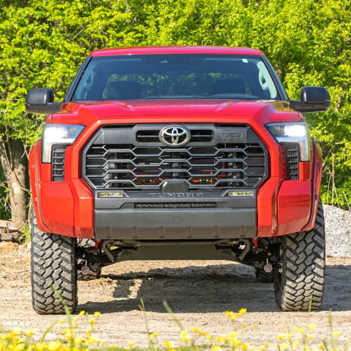 Front and Rear Fender Flares, Rough Country Defender Pocket, Toyota Tundra 2022 - Present - EDK.ro