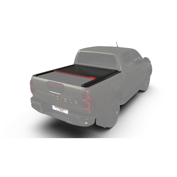 Închidere de Benă Tip Rulou Electric, Tessera 4x4 Roll+, Toyota Hilux Cabină Dublă 2016 - 2026 - EDK.ro
