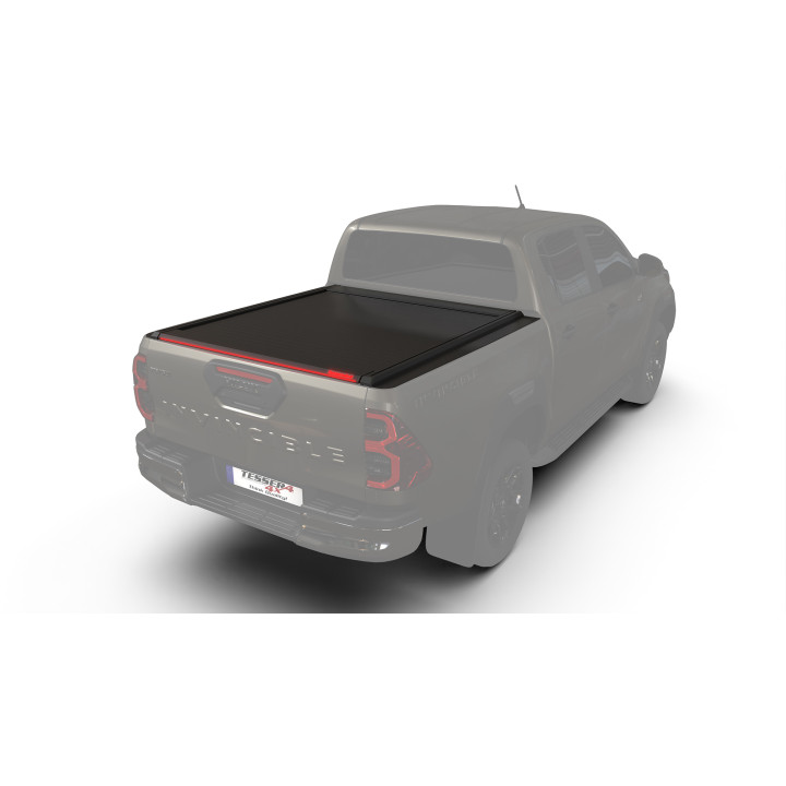 Închidere de Benă Tip Rulou Electric, Tessera 4x4 Roll+, Toyota Hilux Cabină Dublă 2016 - 2026 - EDK.ro