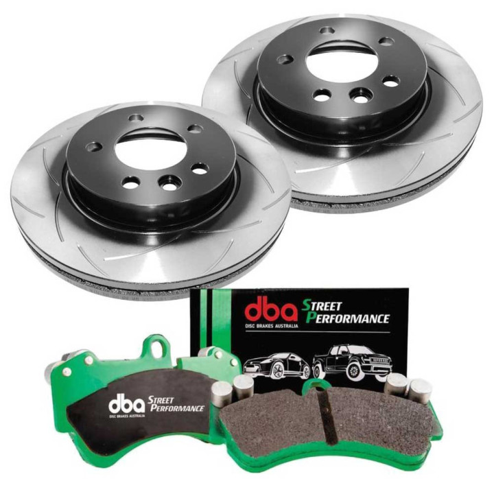 Front Brake Kit, DBA T2 Street Performance, Volkswagen Amarok 2010 - 2023 - EDK.ro
