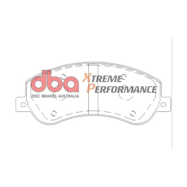 Front Brake Kit, DBA T3 4000 Xtreme Performance, Volkswagen Amarok 2010 - 2023 - EDK.ro