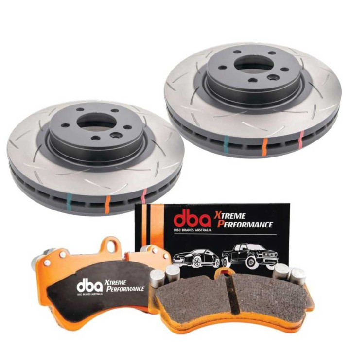 Front Brake Kit, DBA T3 4000 Xtreme Performance, Volkswagen Amarok 2010 - 2023 - EDK.ro
