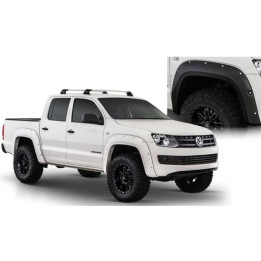 Front and Rear Fender Flares Flap 22cm, Husky Liners Pocket Style, Volkswagen Amarok 2010 - 2023 - EDK.ro