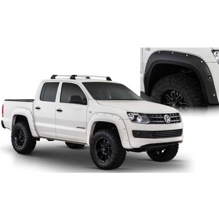 Front and Rear Fender Flares Flap 22cm, Husky Liners Pocket Style, Volkswagen Amarok 2010 - 2023 - EDK.ro