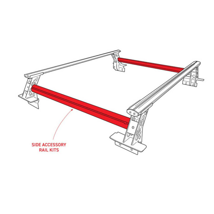 Longitudinal Bars for Bed, Go Rhino XRS - EDK.ro