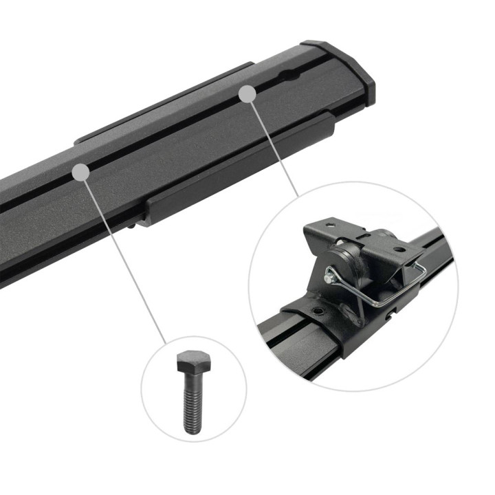 Cross Bars for Bed, Go Rhino XRS T-Slot - EDK.ro