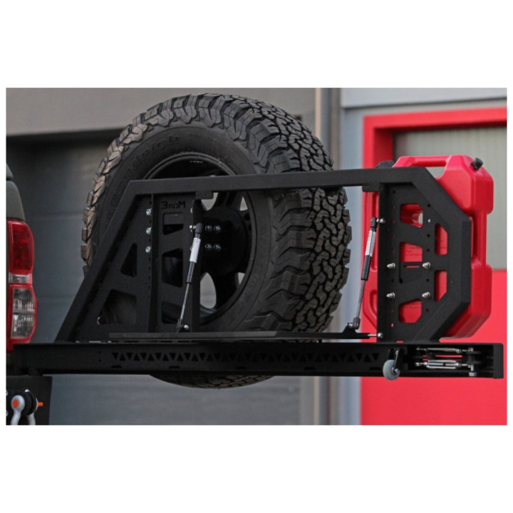 Suport Roată de Rezervă pentru Barele de Protecție Spate, MorE 4x4 Rear Bumpers - EDK.ro