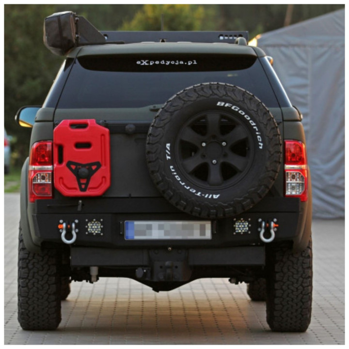 Suport Roată de Rezervă pentru Barele de Protecție Spate, MorE 4x4 Rear Bumpers - EDK.ro
