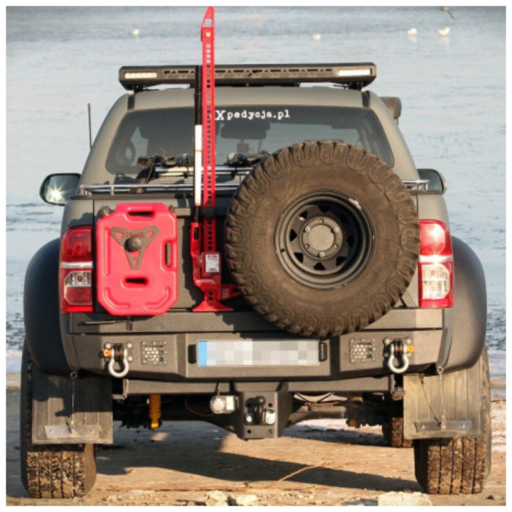 Suport Roată de Rezervă pentru Barele de Protecție Spate, MorE 4x4 Rear Bumpers - EDK.ro