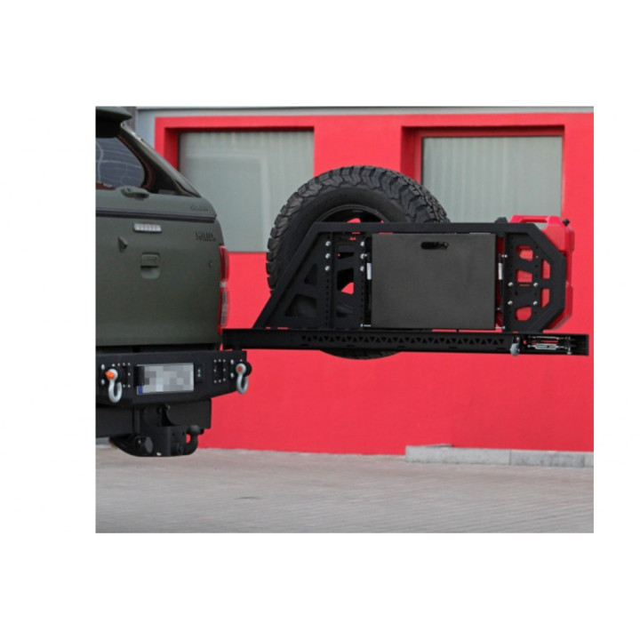 Suport Roată de Rezervă pentru Barele de Protecție Spate, MorE 4x4 Rear Bumpers - EDK.ro