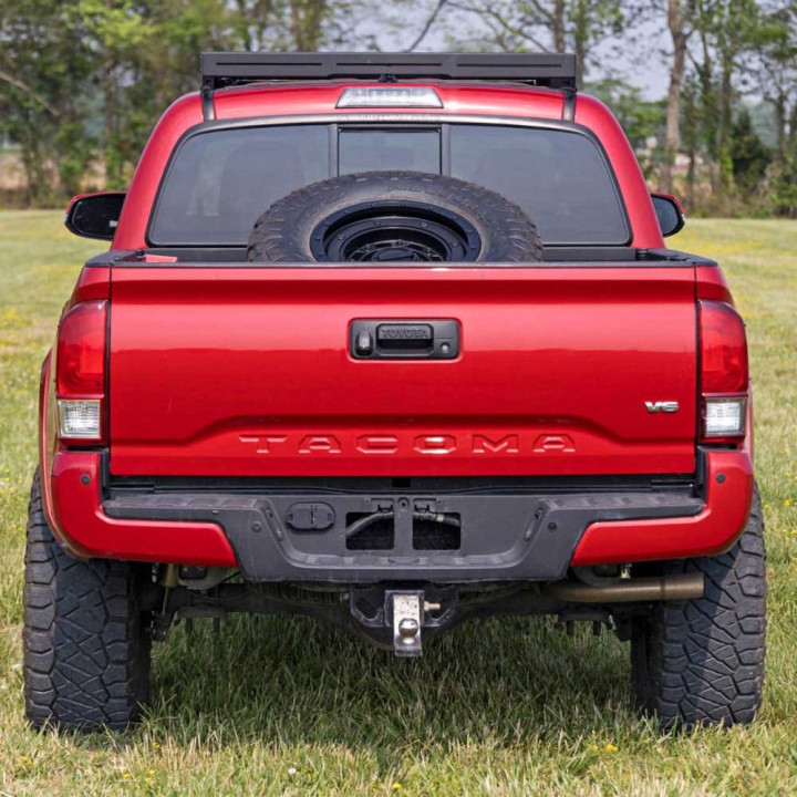 Bed Mount Spare Tyre Carrier, Rough Country - EDK.ro