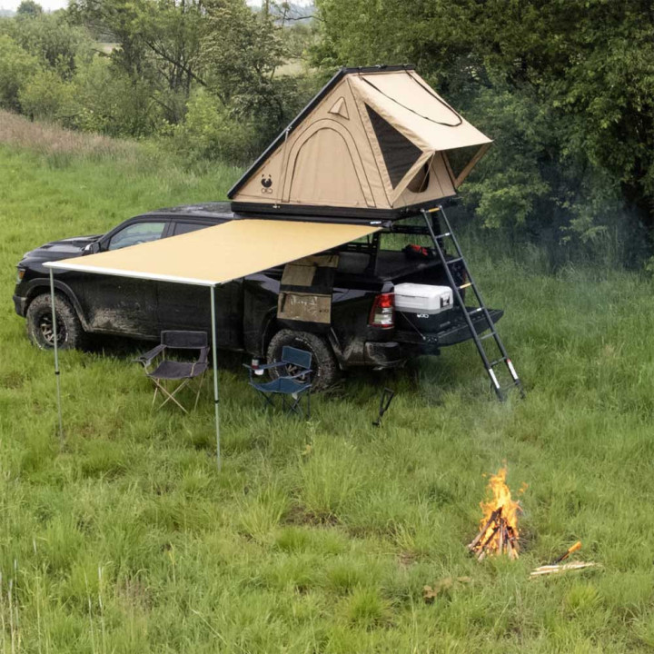Cort de Acoperiș Hard Top din Aluminiu 135 cm, OFD - EDK.ro