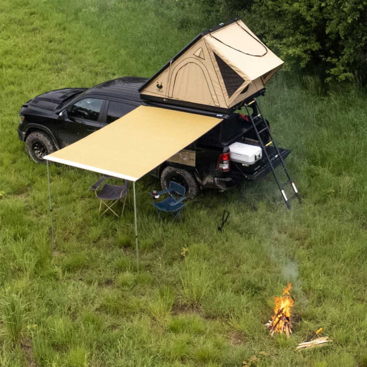 Cort de Acoperiș Hard Top din Aluminiu 135 cm, OFD - EDK.ro