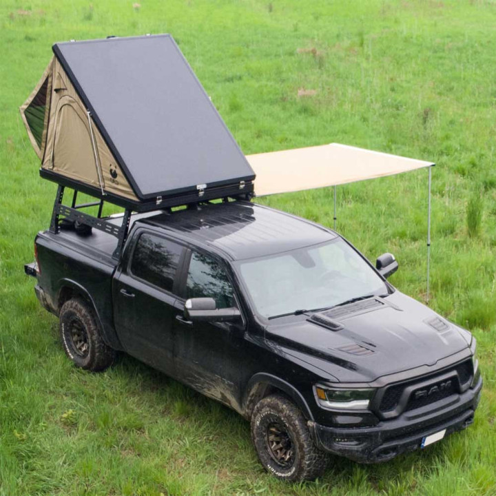 Cort de Acoperiș Hard Top din Aluminiu 135 cm, OFD - EDK.ro