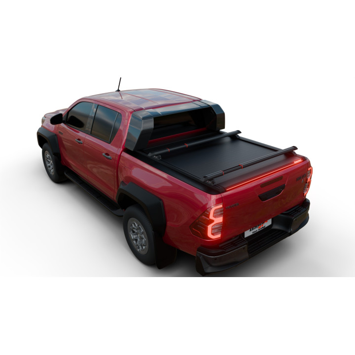 Electronically Assisted Roll Top Tonneau Bed Cover, Tessera 4x4 Roll+, Toyota Hilux GR Sport 2016 - 2026 - EDK.ro