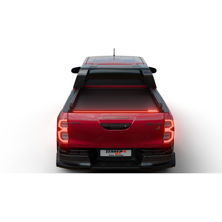 Electronically Assisted Roll Top Tonneau Bed Cover, Tessera 4x4 Roll+, Toyota Hilux GR Sport 2016 - 2026 - EDK.ro
