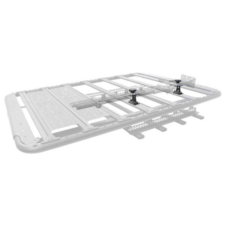 Hi-Lift Jack Mounting Brackets for Roof Rack, Go Rhino - EDK.ro