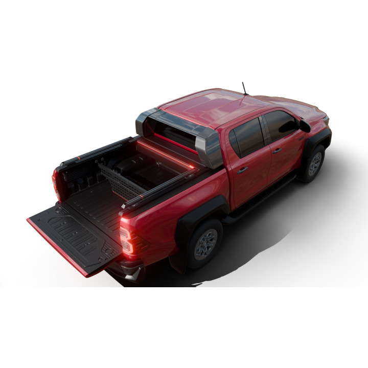 Electronically Assisted Roll Top Tonneau Bed Cover, Tessera 4x4 Roll+, Toyota Hilux GR Sport 2016 - 2026 - EDK.ro
