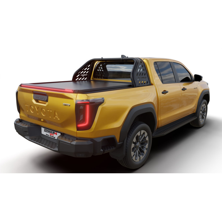 Electronically Assisted Roll Top Tonneau Bed Cover, Tessera 4x4 Roll+, Toyota Hilux Double Cab 2026 - Present - EDK.ro