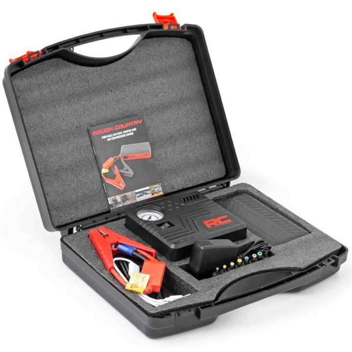Portable Jump Starter W/air Compressor, Rough Country - EDK.ro