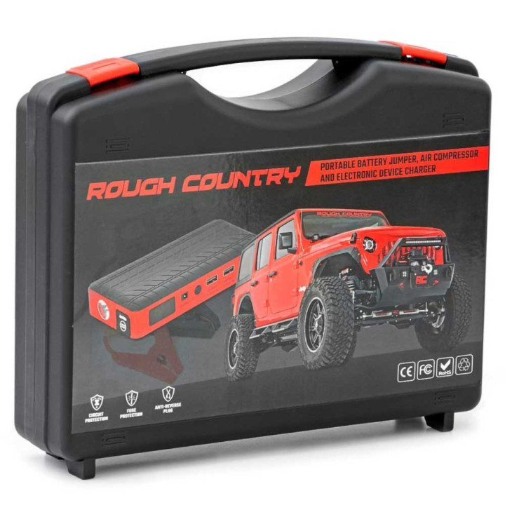 Aprindere Portabilă cu Compresor de Aer, Rough Country - EDK.ro