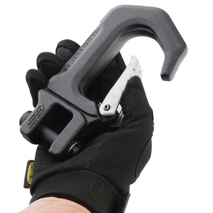 Cârlig de Troliu Forjat Negru, Smittybilt Delta Series 12000 - EDK.ro