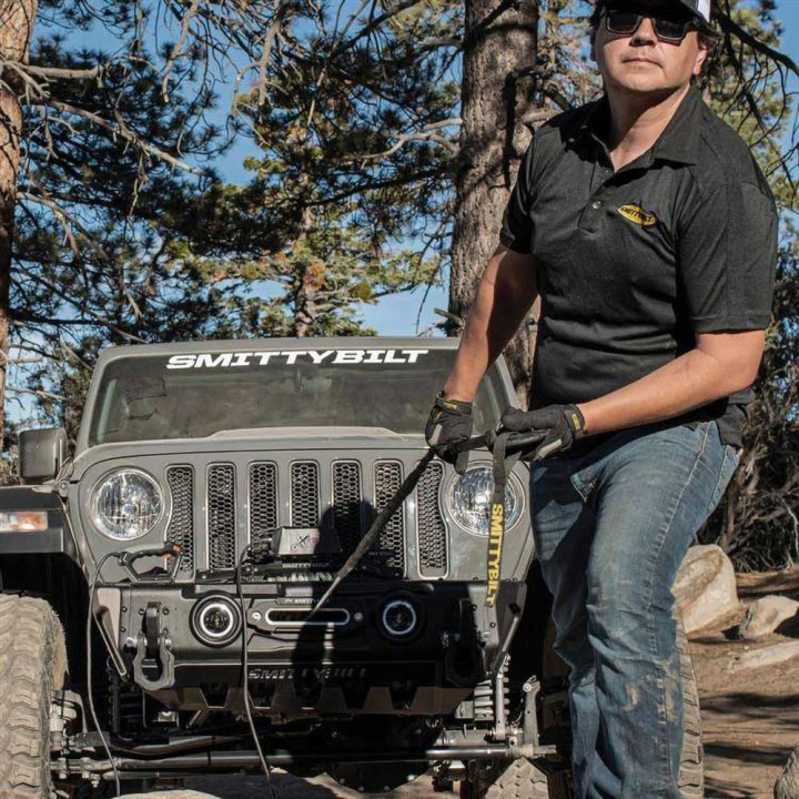 Forged Winch Hook Black, Smittybilt Delta Series 12000 - EDK.ro