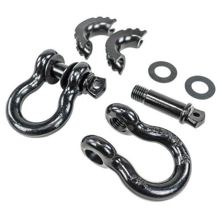 D-ring Shackles Black, OFD 3/4 Inch - EDK.ro