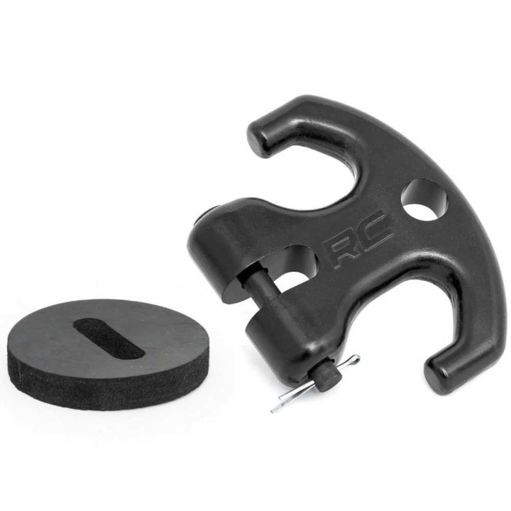 Aluminum Winch Cleat Black, Rough Country - EDK.ro