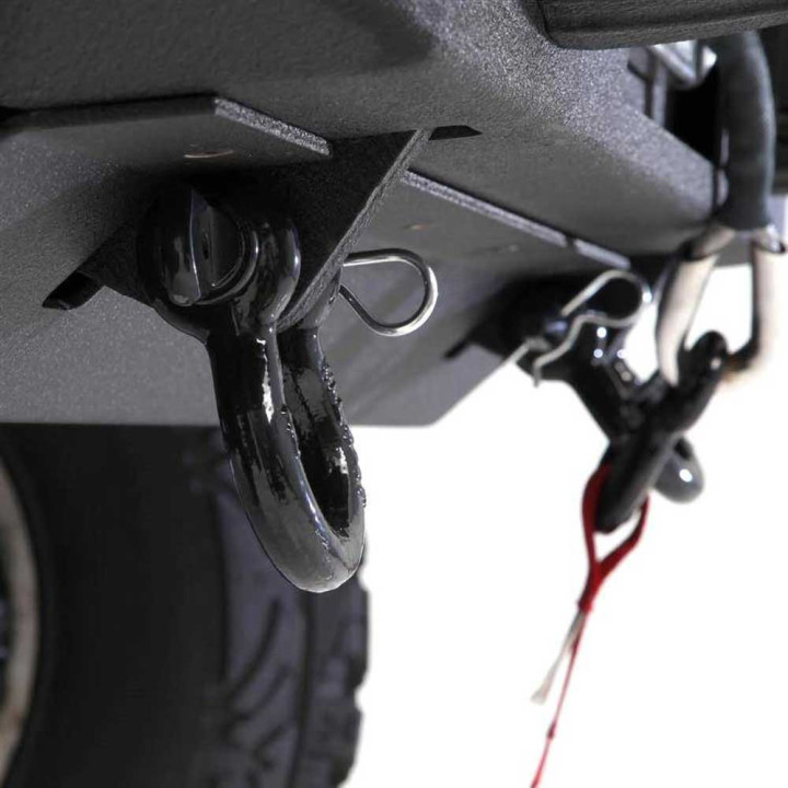 Inel D cu Deconectare Rapidă Negru, Smittybilt 3/4 Inch - EDK.ro