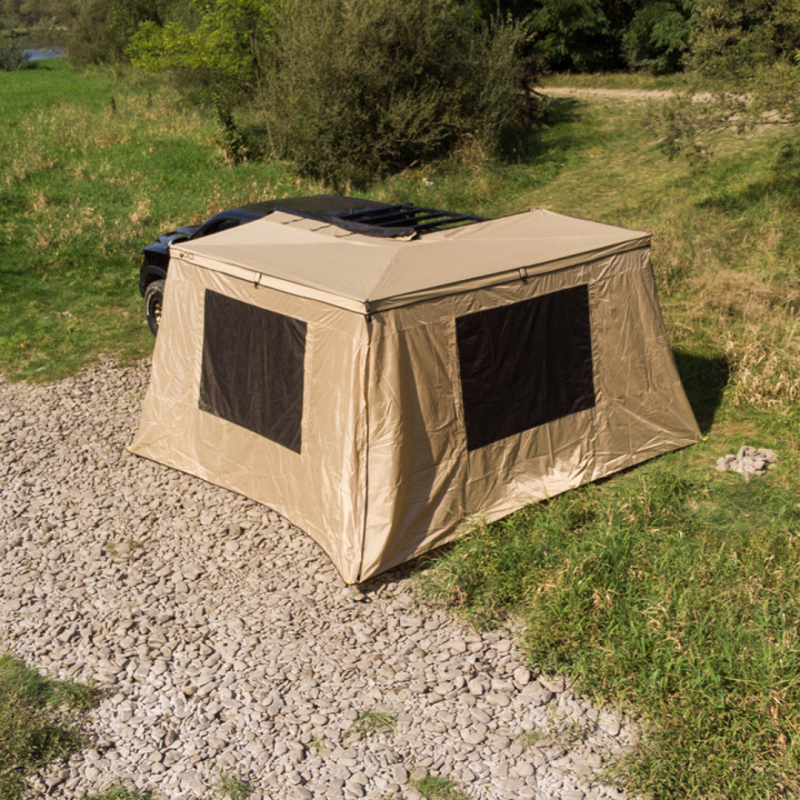 Retractable 270 Free Standing Awning + Walls, OFD GEN2 - EDK.ro